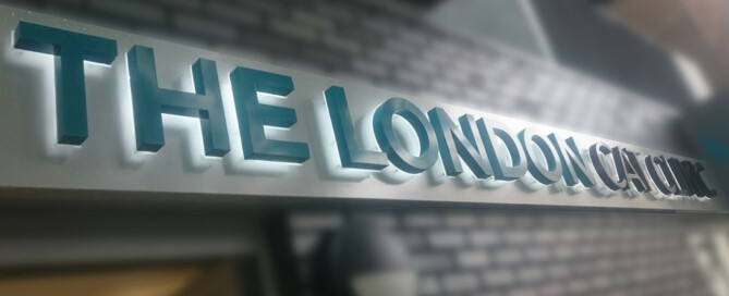 Why Should You Use Channel Letter Signs For Your Business ? backlit channel letter cat clinic