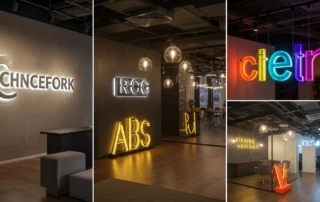 Best Interior Uses for Channel Letter Signs Lobbies Offices and Events