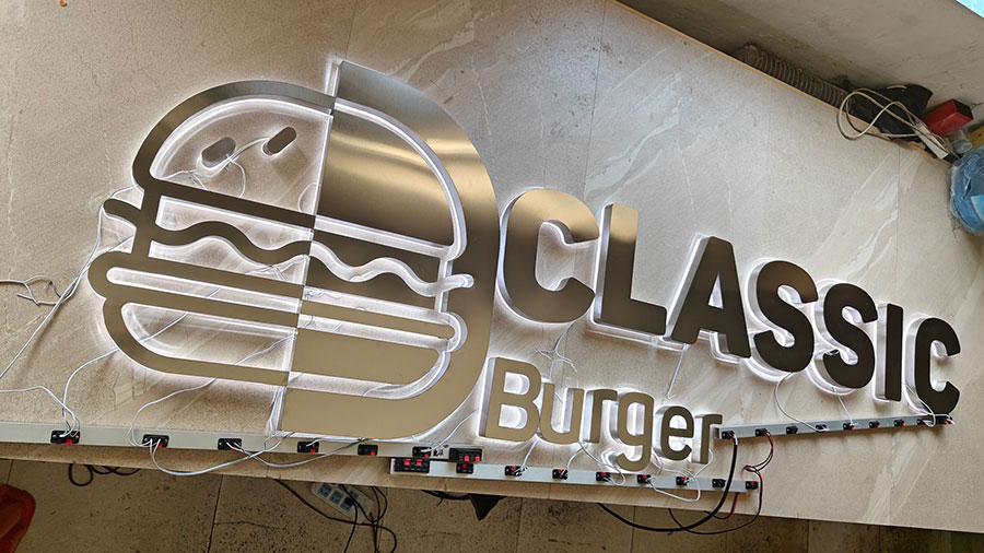 Backlit Channel Letters Burger7