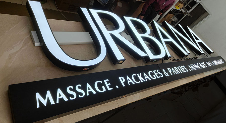 Urbana FaceLitRaceway3 - Business Signs compact