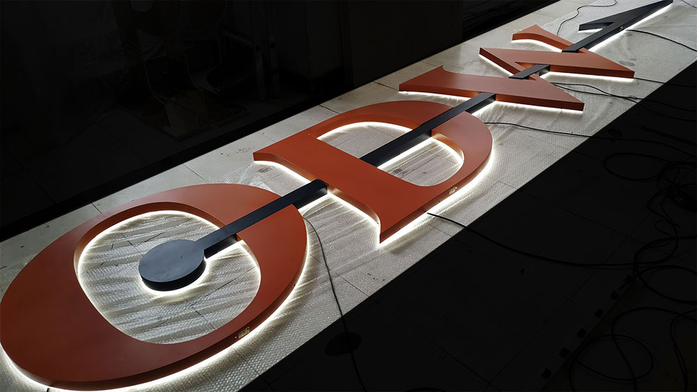 Backlit Channel Letters odw