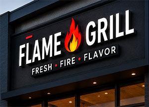 flame - Business Signs