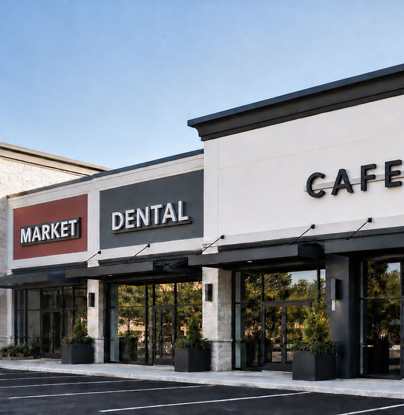 strip-mall-sign strip mall sign - Landlord Sign Criteria 101: What Property Managers Require Before They'll Approve Your Channel Letters